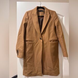 Zara Camel Coat (size small)